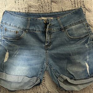 Denim Blue Women's Shorts